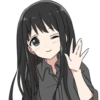 girl with long black hair 5
