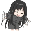 girl with long black hair 8