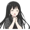 girl with long black hair 9