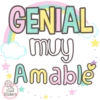 GENIAL
muy
Amable
Cute
Stickers