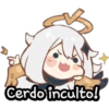 Cerdo inculto!