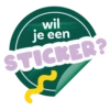 Wil je een sticker? 6