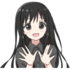 girl with long black hair 24