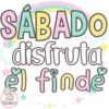 SÁBADO
disfruta
el finde
Cute
Stickers