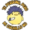 TE PERDONO, PERO MI CUCHILLO NO