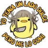 TENIA UN LADO DUL 69 PERO ME LO COMI