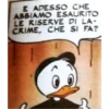 E ADESSO CHE
ABBIAMO ESAURITO
LE RISERVE DI LA-
CRIME, CHE SI FA?