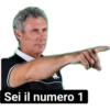 Luca Gotti Reacts Official Stickers 26