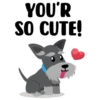 Dog Lovers - Schnauzer - Cute Sticker Pack 23