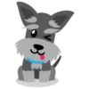 Dog Lovers - Schnauzer - Cute Sticker Pack 28