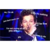 no, i'm ok just don't touch me i'm not crying at all you are pls srsly it's nothing i'll be fine Just leave me to die
