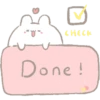 CHECK
Done!