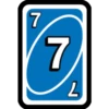 Uno Blue 7