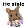He stole