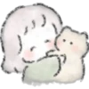Girl and Cat 11