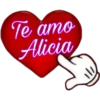 Te amo
Alicia