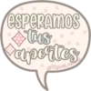 esperamos
tus
aportes
@Mycute, stets