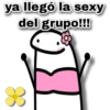 ya llegó la sexy
del grupo!!!
