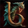 Abecedario Dragón 13