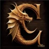 Abecedario Dragón 19