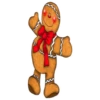 NAVIDAD ALFABETO GINGER BREAD MAN BLANCA AT 26