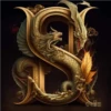 Abecedario Dragón 25