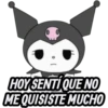 STICKERS DE BEBÉ KUROMI🖤 9