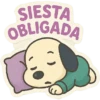 A mimir con Snoopy ZzzZzz 14