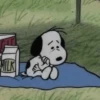 🫐☔ SNOOPY Triste ☔🫐 8