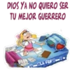 DIOS YA NO QUIERO SER TU MEJOR GUERRERO ARE VLA FER♡♡
