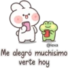 @lexa
Me alegró muchísimo
verte hoy