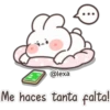 @lexa
Me haces tanta falta!