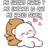 ME GUSTAS MUCHO Y
ME ENCANTA LO QUE
ME HACES SENTIR
CIELO
I