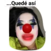 ...Quedé así