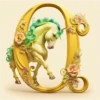 ALFABETO UNICORNIO BLANCA AT 14