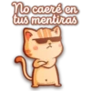 no caeré en
tus mentiras
do
Harley Stickers