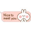 Nice to
meet you.