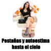 Pestañas y autoestima
hasta el cielo
