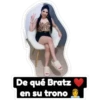 De qué Bratz
en su trono