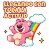 LLEGANDO con
TODA LA
ACTITUD