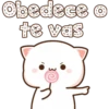 Obedece o
te vas