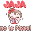 JAJA
Lorena
no te pases!