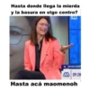 Hasta donde llega la mierda
y la basura en stgo centro?
SANTIAGO 16727
09:20
Hasta acá maomenoh