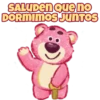 SALUDen que no
DORMIMOS JUNTOS