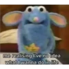 Tutter the Blue Mouse 24