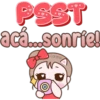 PSST
acá...sonrie!
Lorena