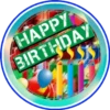 Feliz cumpleaños 1 Clásica 8