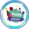 Feliz cumpleaños 1 Clásica 12