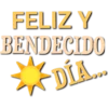 FELIZ Y
BENDECIDO
DÍA....