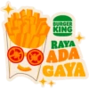 Burger King Malaysia Hari Raya 2023 Stickers 5